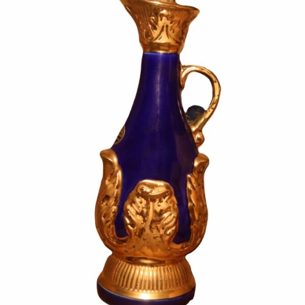 1966 Jim Beam "Majestic" Decanter - Colbalt Blue Pitcher