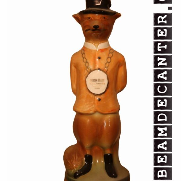 1969 Jim Beam Fox Decanter | Huntsman Gold Coat