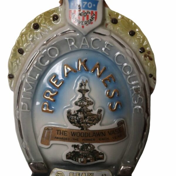 1970 Jim Beam Preakness 100th Anniversary Decanter