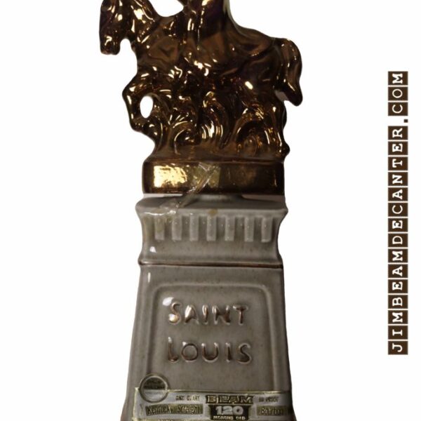 1972 JIM BEAM St. Louis Clydesdales Decanter