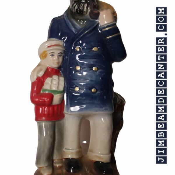 1980 Jim Beam Sea Captain & Mate Decanter
