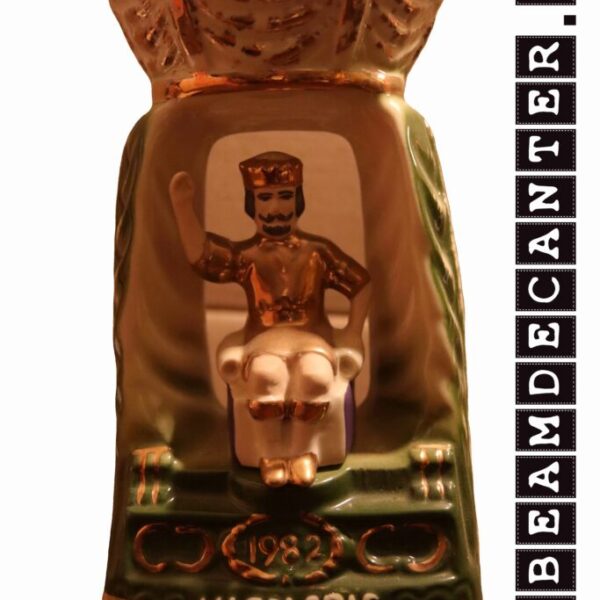 1982 Jim Beam Mardi Gras King Rex Decanter