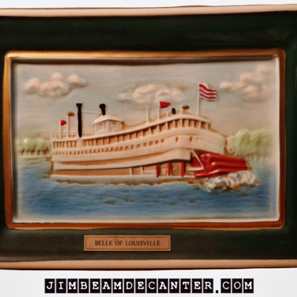 1987 Jim Beam Decanter Kentucky Belle of Louisville