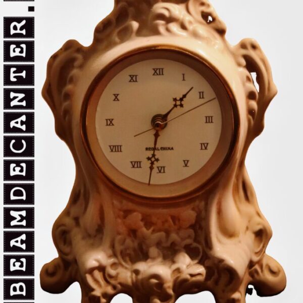 1985 Jim Beam Decanter | Beige Clock