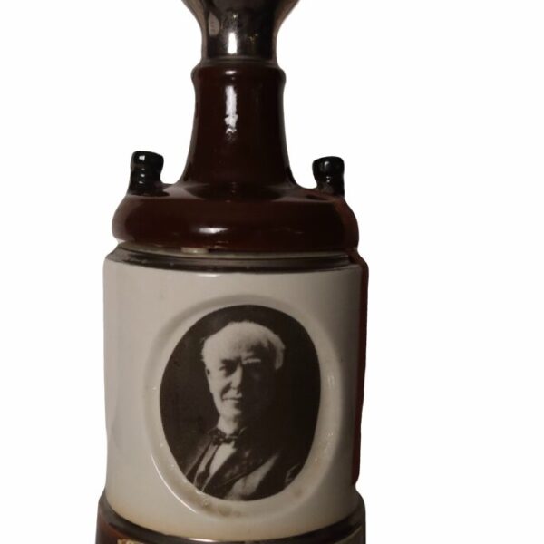 1979 Jim Beam Decanter Thomas Edison Replica Light Bulb