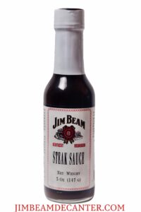 Jim Beam Brand Steak Sauce Bottle