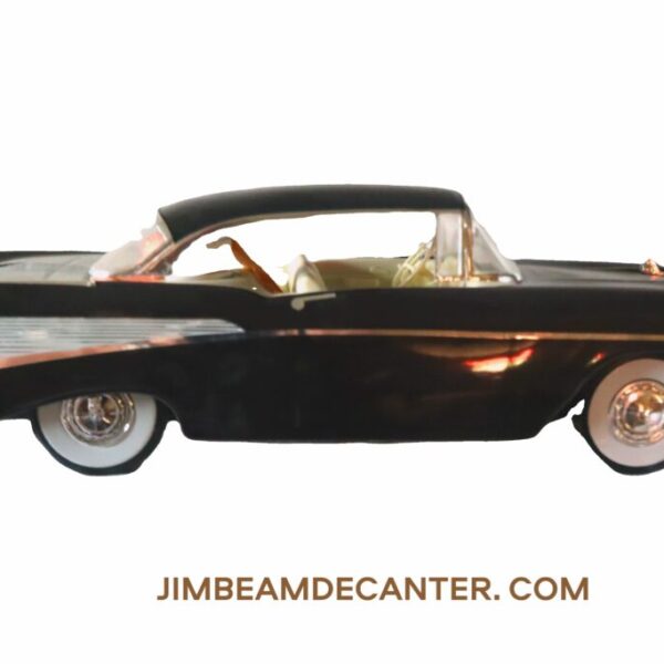 1987 Jim Beam Car Decanter | 1957 Chevrolet Bel-Air Hardtop Black