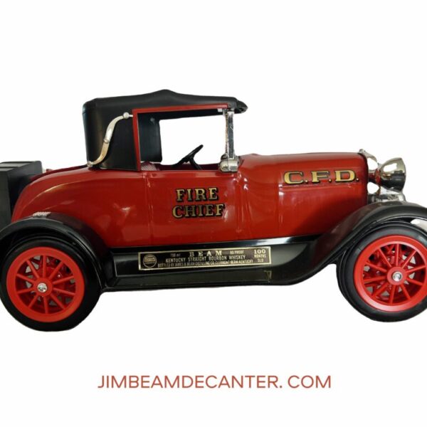 1980 Jim Beam Decanter | Ford 1928 Model A. Fire Chief